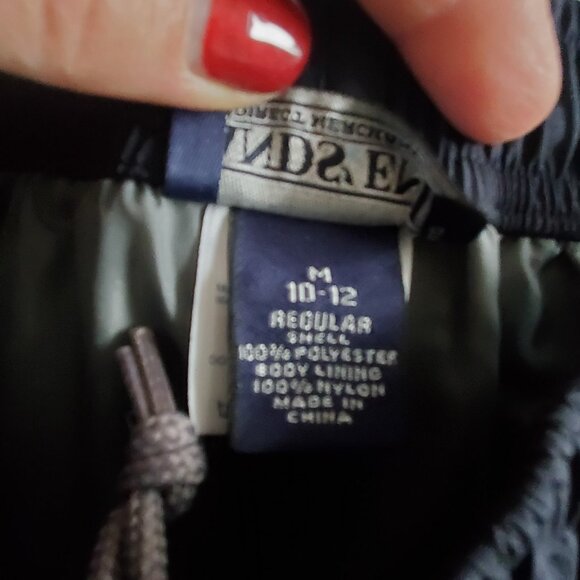 Women's Size 12 Snow Pants Outdoor Pockets Stretch Waist Navy Workwear Activity - Picture 9 of 9